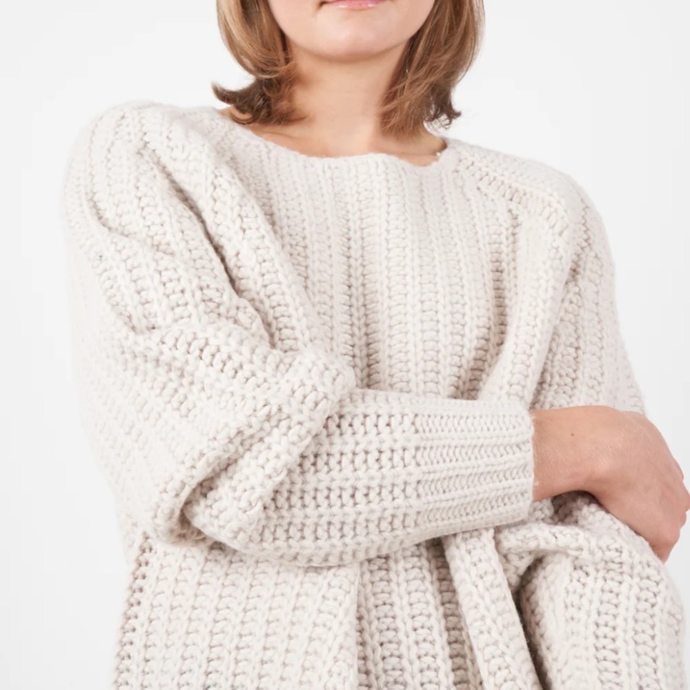 7115 by Szeki Cozy Knit Sweater